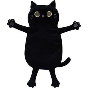 KITTY CAT Black Kitten Microwave Heating pad NWT Brand new MEOW Kitty Gift